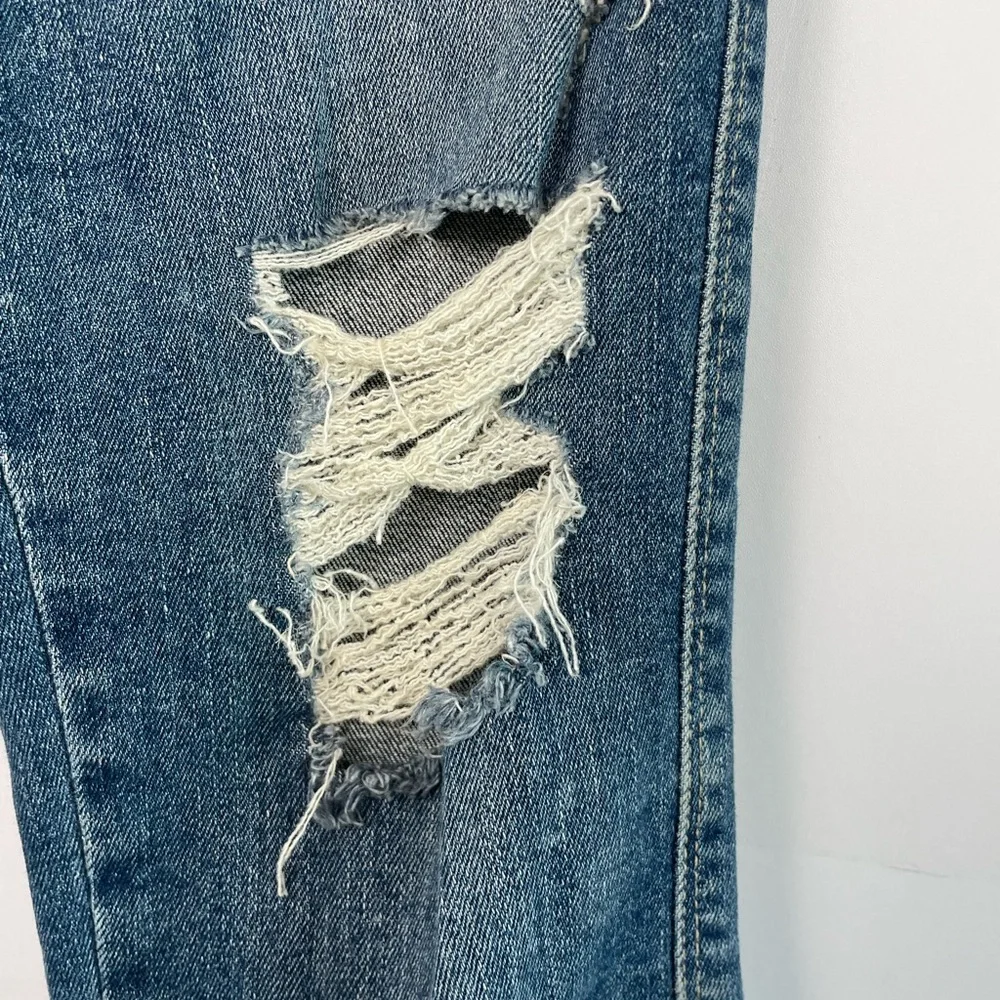 Frame Le High Skinny Denim Distressed Jeans Size 25